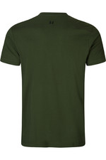 2023 Harkila 2 Pack Mens Logo T-Shirt 160105033 - Duffel Green / Phantom
